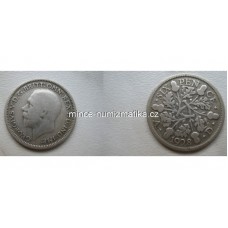 6 Pence 1928 Anglie - Six Pence Georgius V.